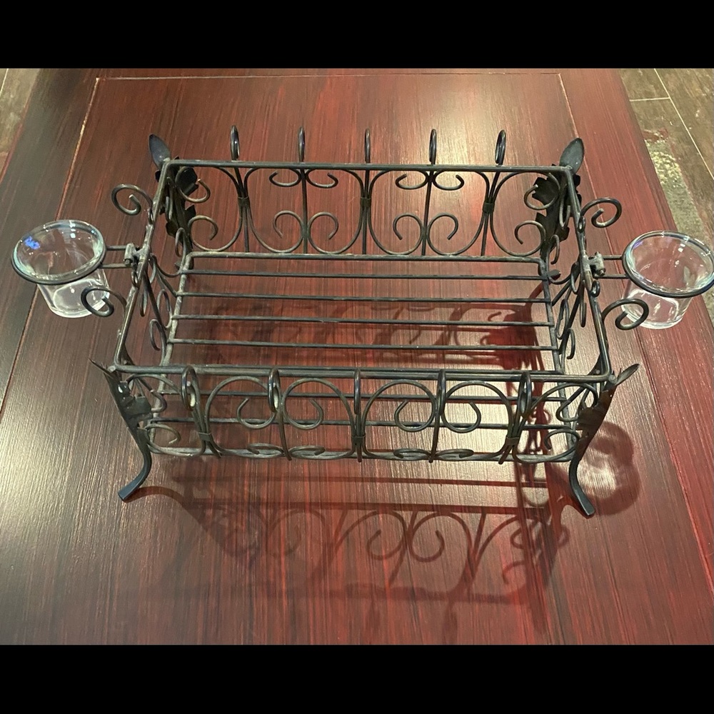 Southern Living Metal Tray